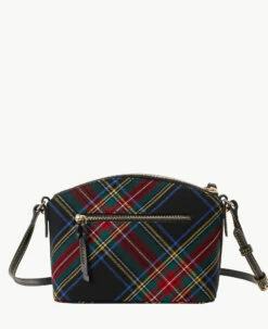 Tartan Suki Crossbody Black 4 Tartan Suki Crossbody Black -Florentine Shop B1696G TTBLPABL ALT3