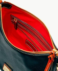 Pebble Grain Small Kiley Crossbody Black -Florentine Shop B1723G AWBLPATN ALT2