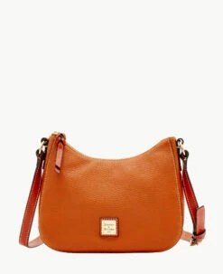 Pebble Grain Small Kiley Crossbody Black -Florentine Shop B1723G AWCAPATN