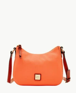 Pebble Grain Small Kiley Crossbody Black -Florentine Shop B1723G AWCRPATN