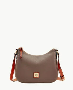 Pebble Grain Small Kiley Crossbody Black -Florentine Shop B1723G AWELPATN
