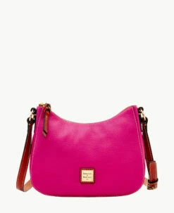 Pebble Grain Small Kiley Crossbody Black -Florentine Shop B1723G AWMJPATN