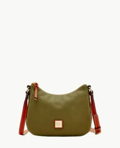 Pebble Grain Small Kiley Crossbody Black -Florentine Shop B1723G AWOLPATN