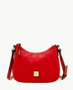 Pebble Grain Small Kiley Crossbody Black -Florentine Shop B1723G AWRDPATN