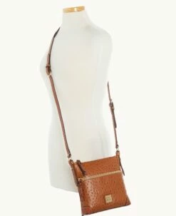 Ostrich Letter Carrier Caramel 7 Ostrich Letter Carrier Caramel -Florentine Shop B1725G OTCAPAKR ALT4 1