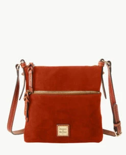 Suede Letter Carrier Black 10 Suede Letter Carrier Black -Florentine Shop B1725G SUARPATN