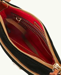 Suede Letter Carrier Black 8 Suede Letter Carrier Black -Florentine Shop B1725G SUBLPATN ALT2 1