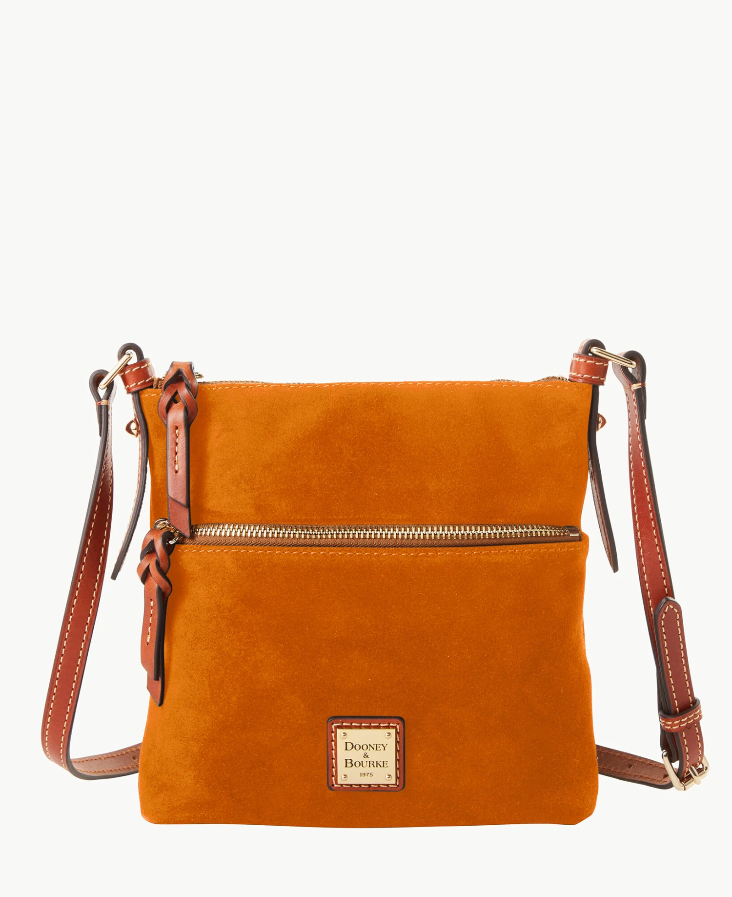 Suede Letter Carrier Black Suede Letter Carrier Black -Florentine Shop B1725G SUHNPATN