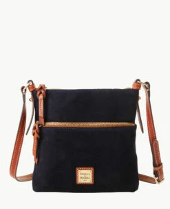 Suede Letter Carrier Black 15 Suede Letter Carrier Black -Florentine Shop B1725G SUNVPATN