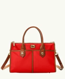 Wayfarer Satchel Red -Florentine Shop B1775G WWRDLSKR 1