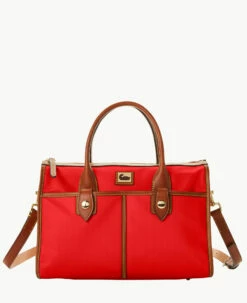 Wayfarer Satchel Red
