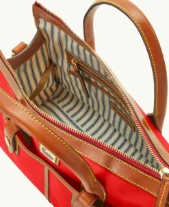 Wayfarer Satchel Red -Florentine Shop B1775G WWRDLSKR ALT2 1