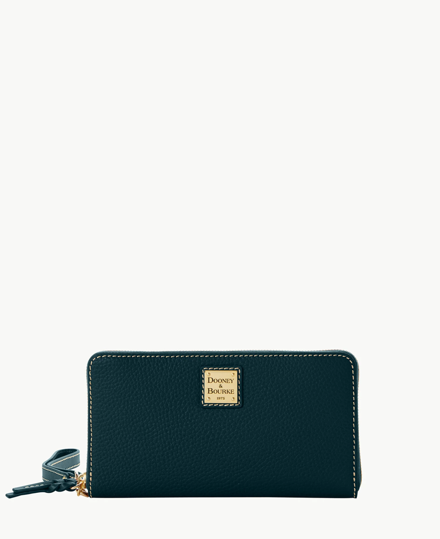 Pebble Grain Large Zip Around Wristlet Crossbody Black Pebble Grain Large Zip Around Wristlet Crossbody Black -Florentine Shop B1792G AWBLPABL