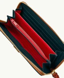 Pebble Grain Large Zip Around Wristlet Crossbody Black 7 Pebble Grain Large Zip Around Wristlet Crossbody Black -Florentine Shop B1792G AWBLPATN ALT2 1