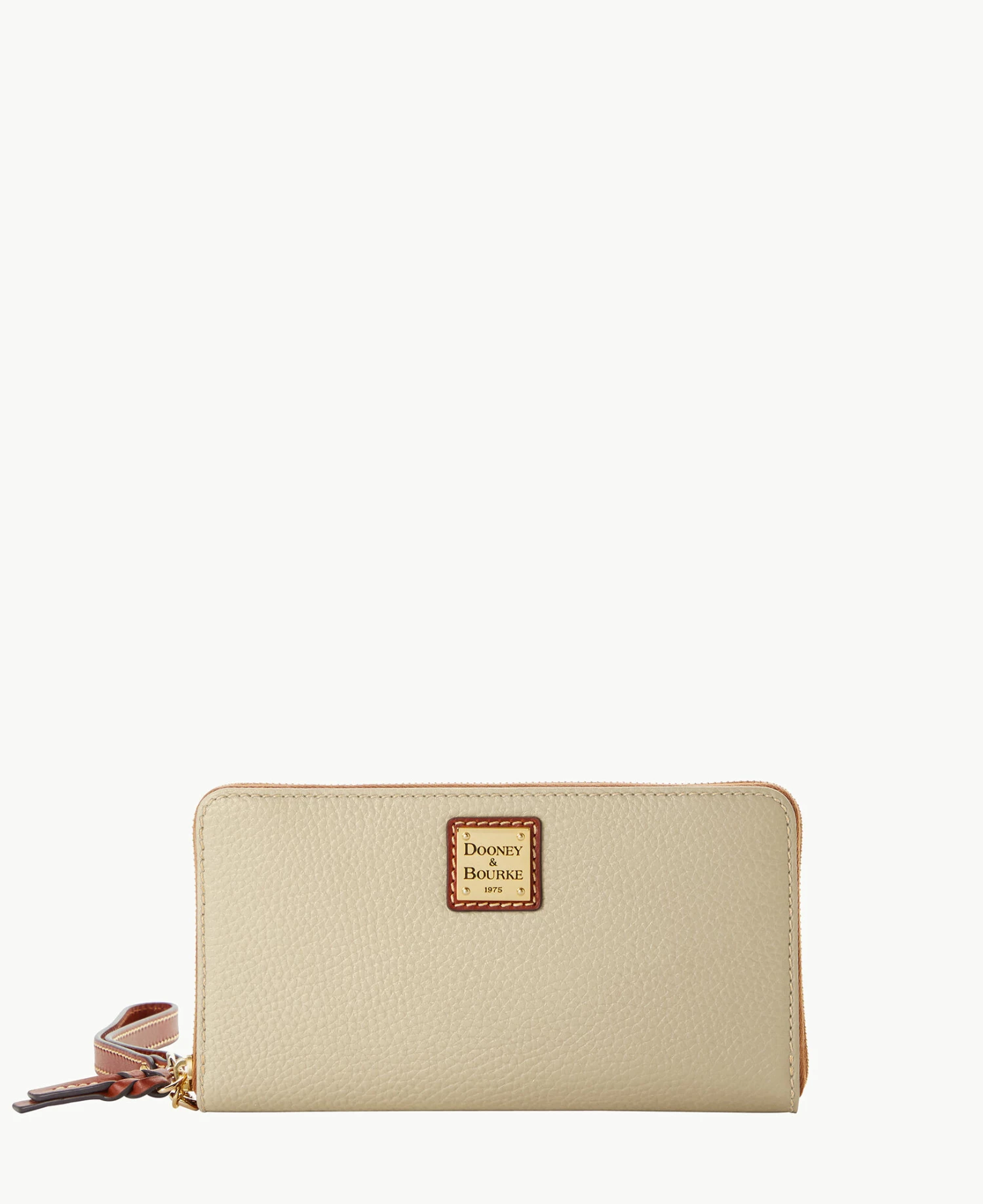 Pebble Grain Large Zip Around Wristlet Crossbody Black Pebble Grain Large Zip Around Wristlet Crossbody Black -Florentine Shop B1792G AWBOPATN