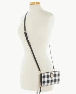 Tucker Large Zip Around Wristlet Crossbody Black -Florentine Shop B1792G TUBLPABL ALT4