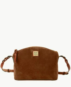 Suede Penny Crossbody Olive -Florentine Shop B1823G SUARPATN