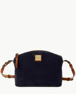 Suede Penny Crossbody Olive -Florentine Shop B1823G SUNVPATN