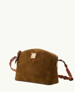 Suede Penny Crossbody Olive -Florentine Shop B1823G SUOLPATN ALT1 1