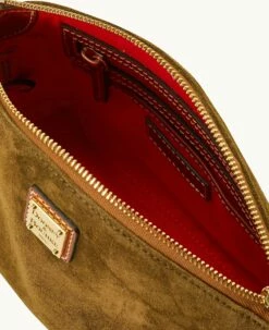 Suede Penny Crossbody Olive -Florentine Shop B1823G SUOLPATN ALT2 1