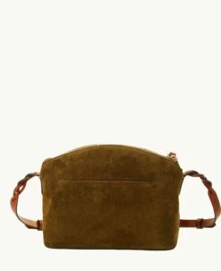 Suede Penny Crossbody Olive -Florentine Shop B1823G SUOLPATN ALT3 1