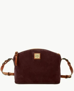 Suede Penny Crossbody Olive -Florentine Shop B1823G SUWNPATN