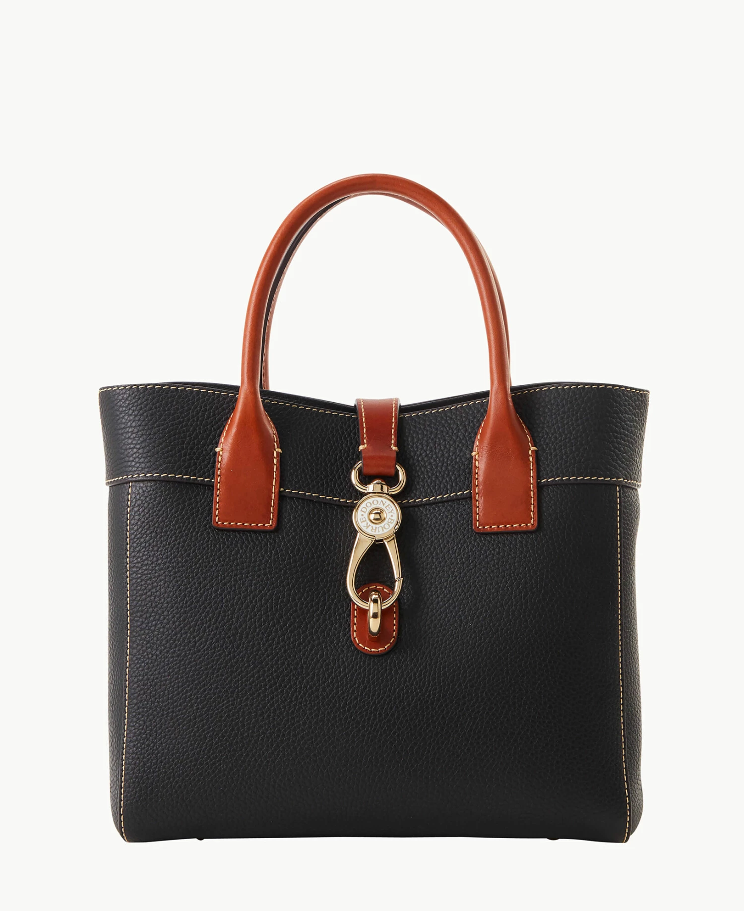 Pebble Grain Cara Tote Black Pebble Grain Cara Tote Black -Florentine Shop B1828G AWBLPATN 2