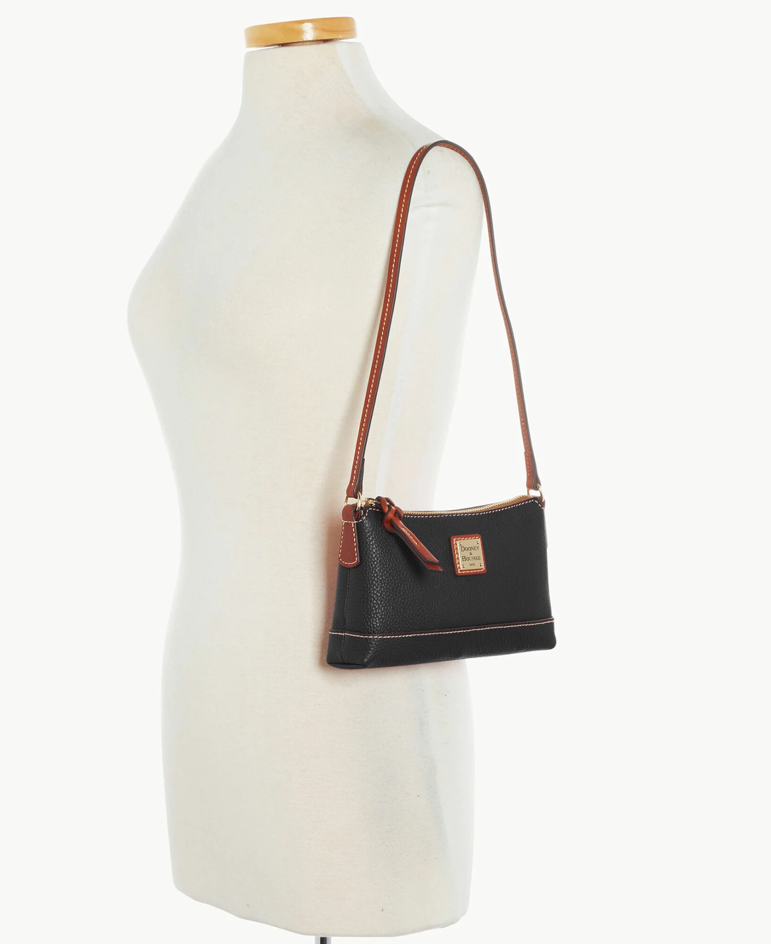 Pebble Grain Izzy Bag Black Pebble Grain Izzy Bag Black -Florentine Shop B1829G AWBLPATN ALT4