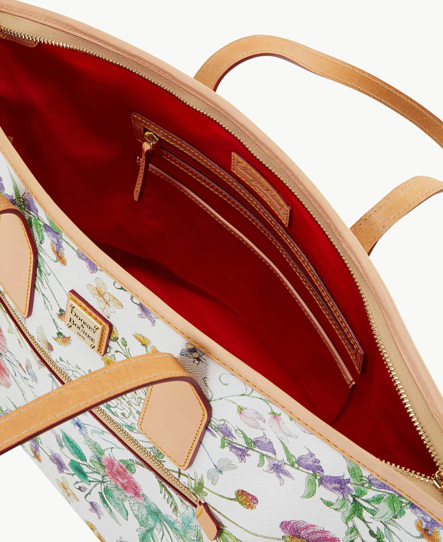 Botanical Collection Tote White Botanical Collection Tote White -Florentine Shop B1854G BZWHSVNA ALT2