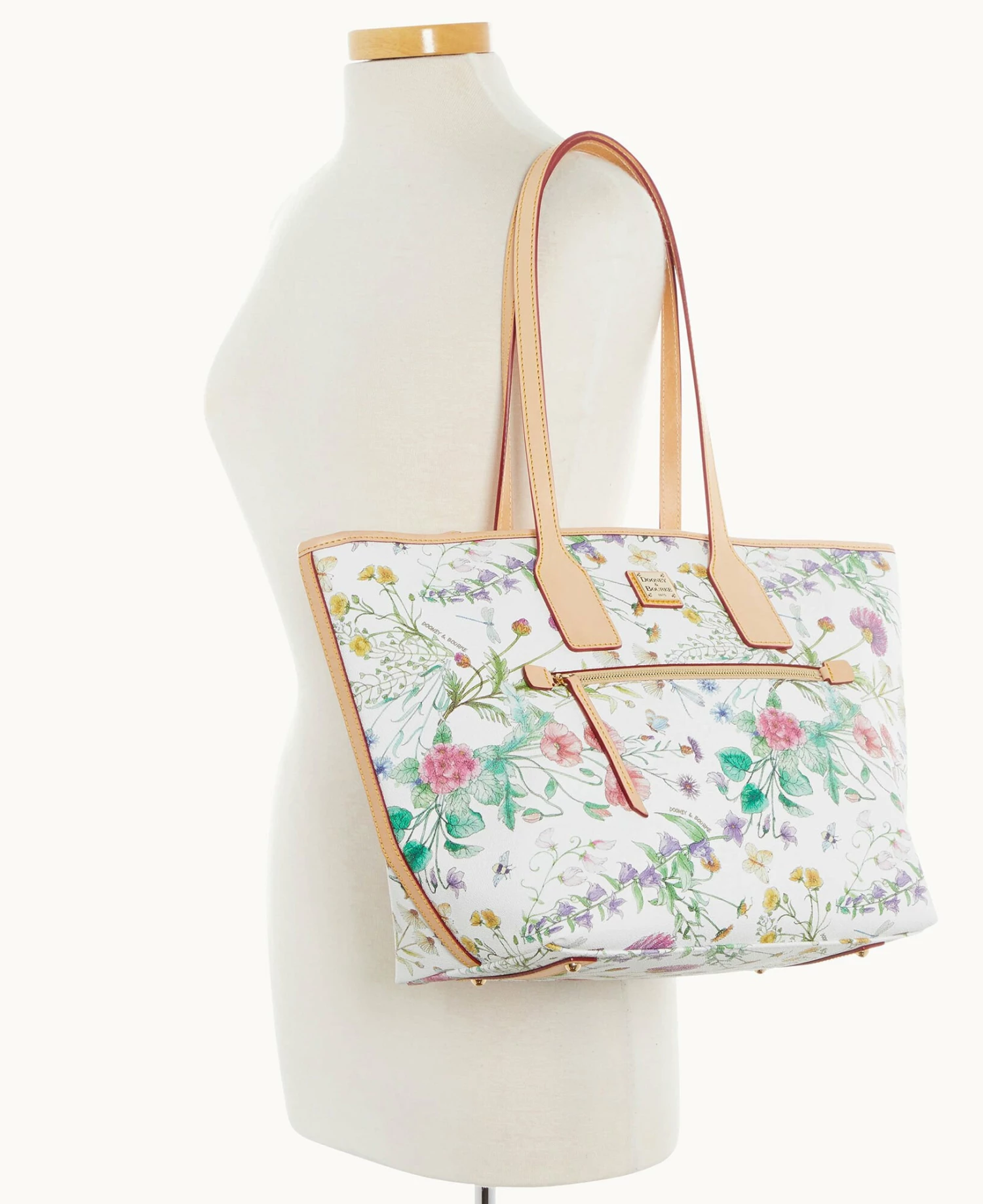 Botanical Collection Tote White Botanical Collection Tote White -Florentine Shop B1854G BZWHSVNA ALT4 1