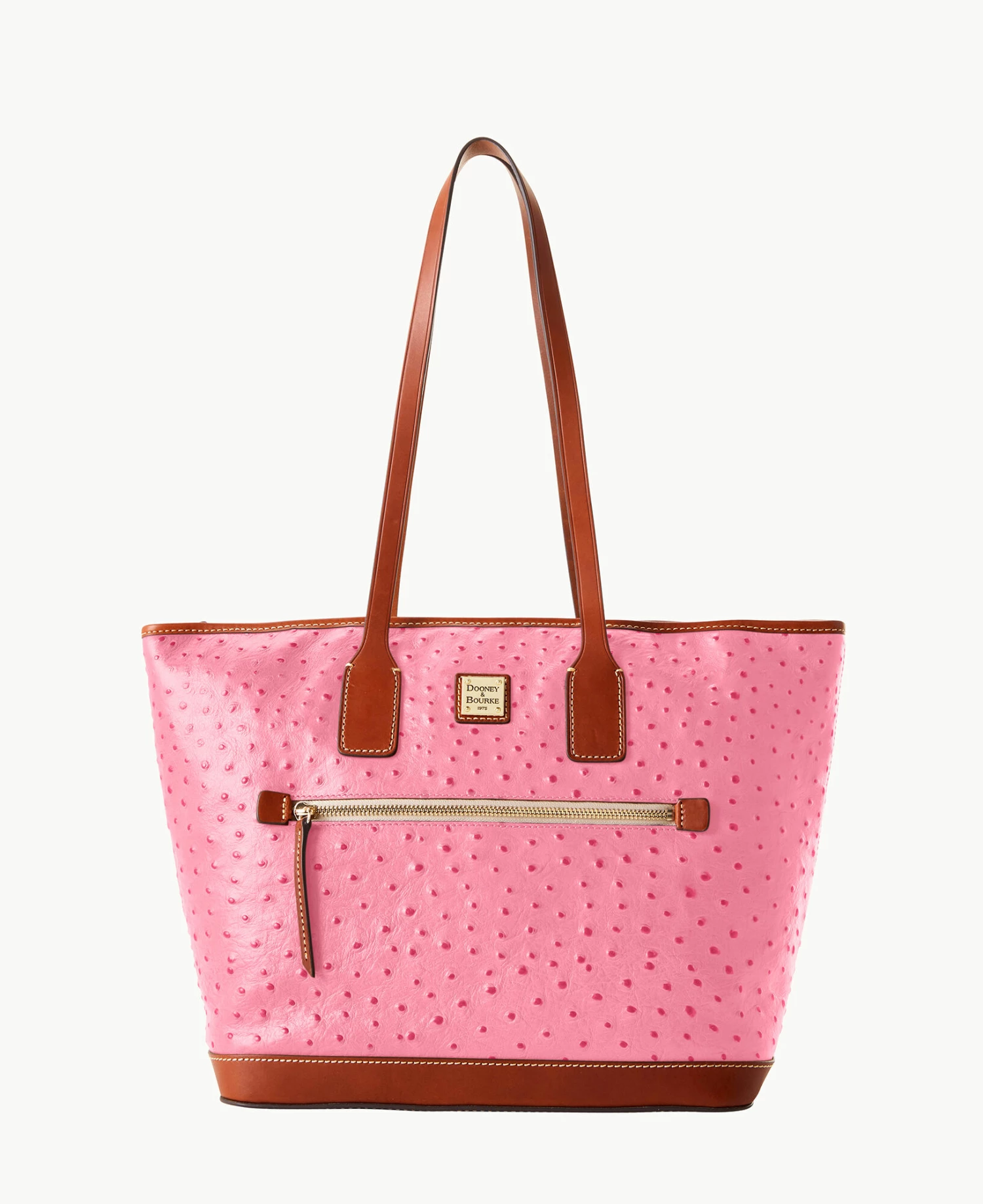 Ostrich Tote Black Black Ostrich Tote Black Black -Florentine Shop B1854G OTHPPAKR