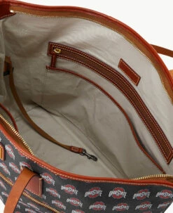 Collegiate Ohio State University Large Tote OHIO STATE -Florentine Shop B1855G AABLPATNOHST ALT2