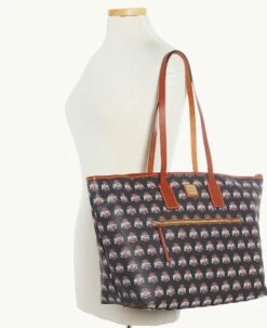 Collegiate Ohio State University Large Tote OHIO STATE -Florentine Shop B1855G AABLPATNOHST ALT4 1