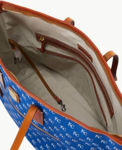 MLB Royals Large Tote ROYALS -Florentine Shop B1855G MJBUPATNRYLS ALT2