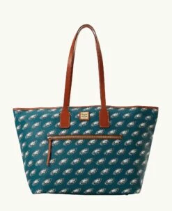 NFL Eagles Large Tote Eagles -Florentine Shop B1855G NJGRPATNEAGL 1