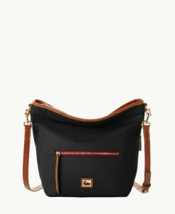 Wayfarer Small Hobo Crossbody Black