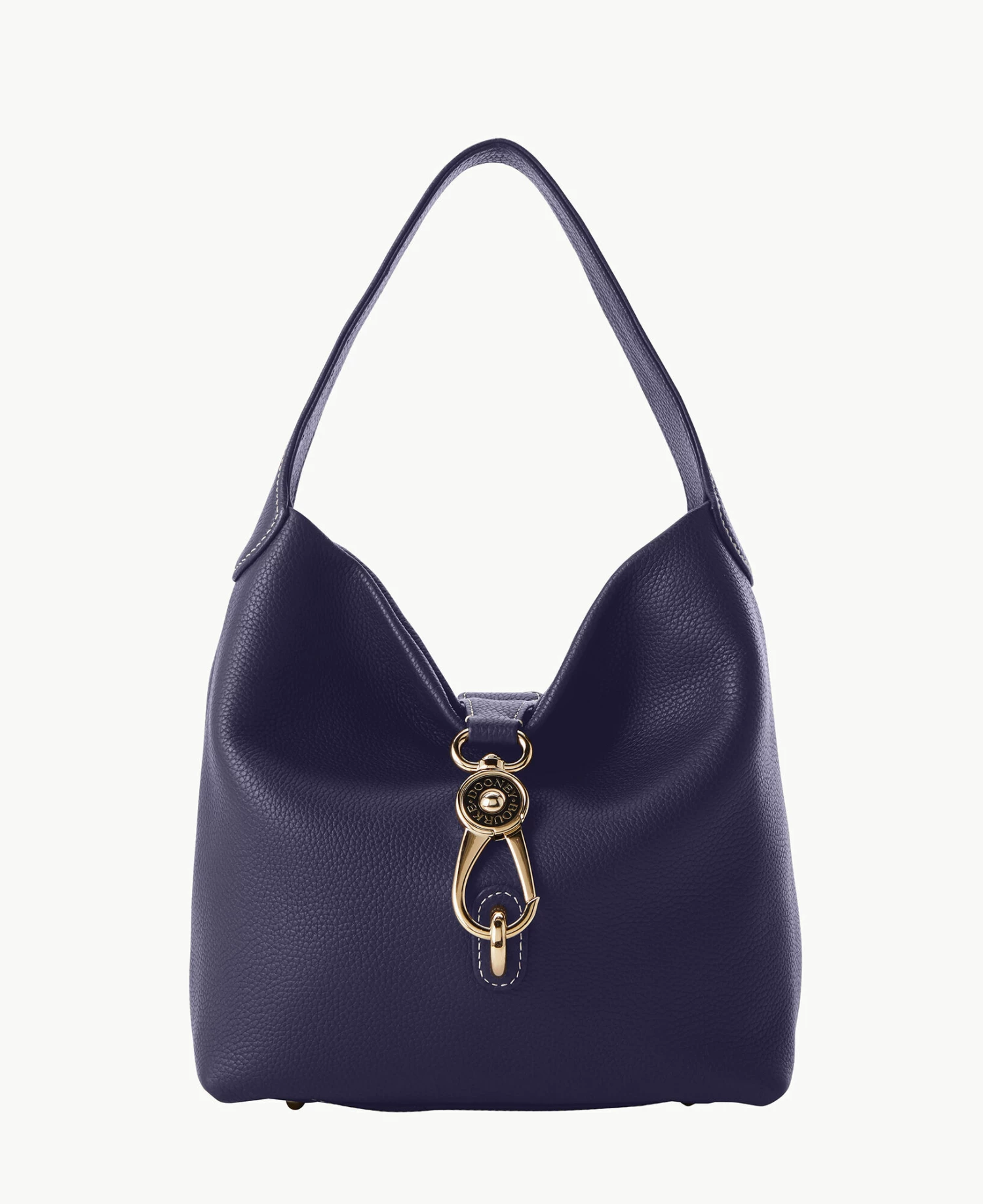 Pebble Grain Small Logo Lock Sac Midnight Blue Pebble Grain Small Logo Lock Sac Midnight Blue -Florentine Shop B1892G 9PMD9PMD
