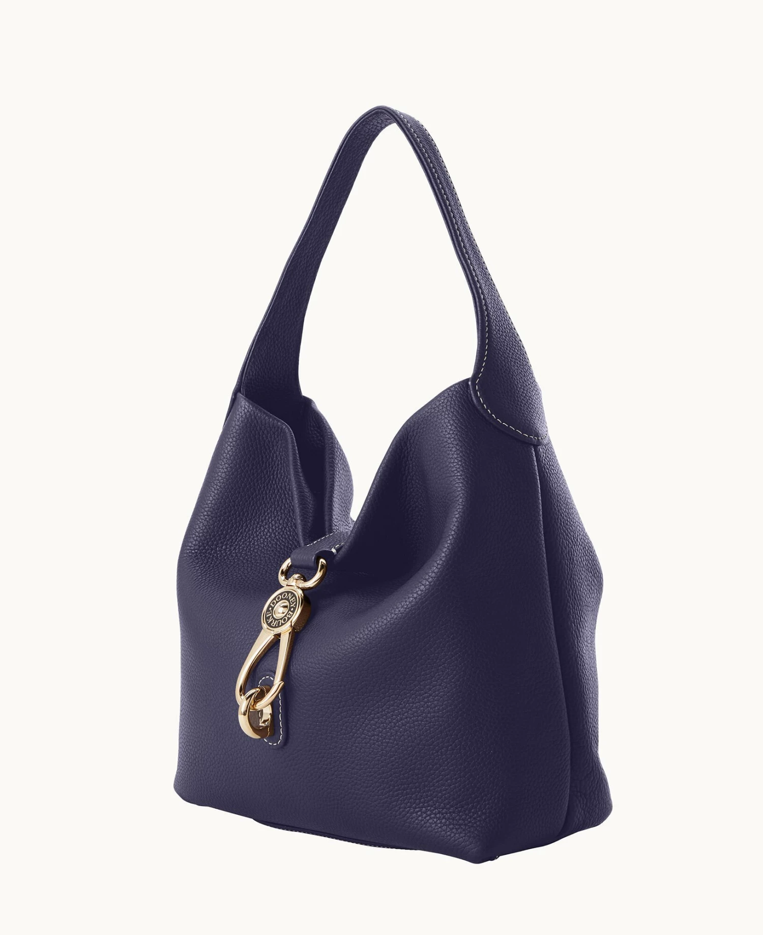 Pebble Grain Small Logo Lock Sac Midnight Blue Pebble Grain Small Logo Lock Sac Midnight Blue -Florentine Shop B1892G 9PMD9PMD ALT1 1