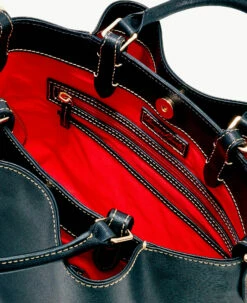 Saffiano Brenna Black 2 Saffiano Brenna Black -Florentine Shop B1905G SIBLSIBL ALT2