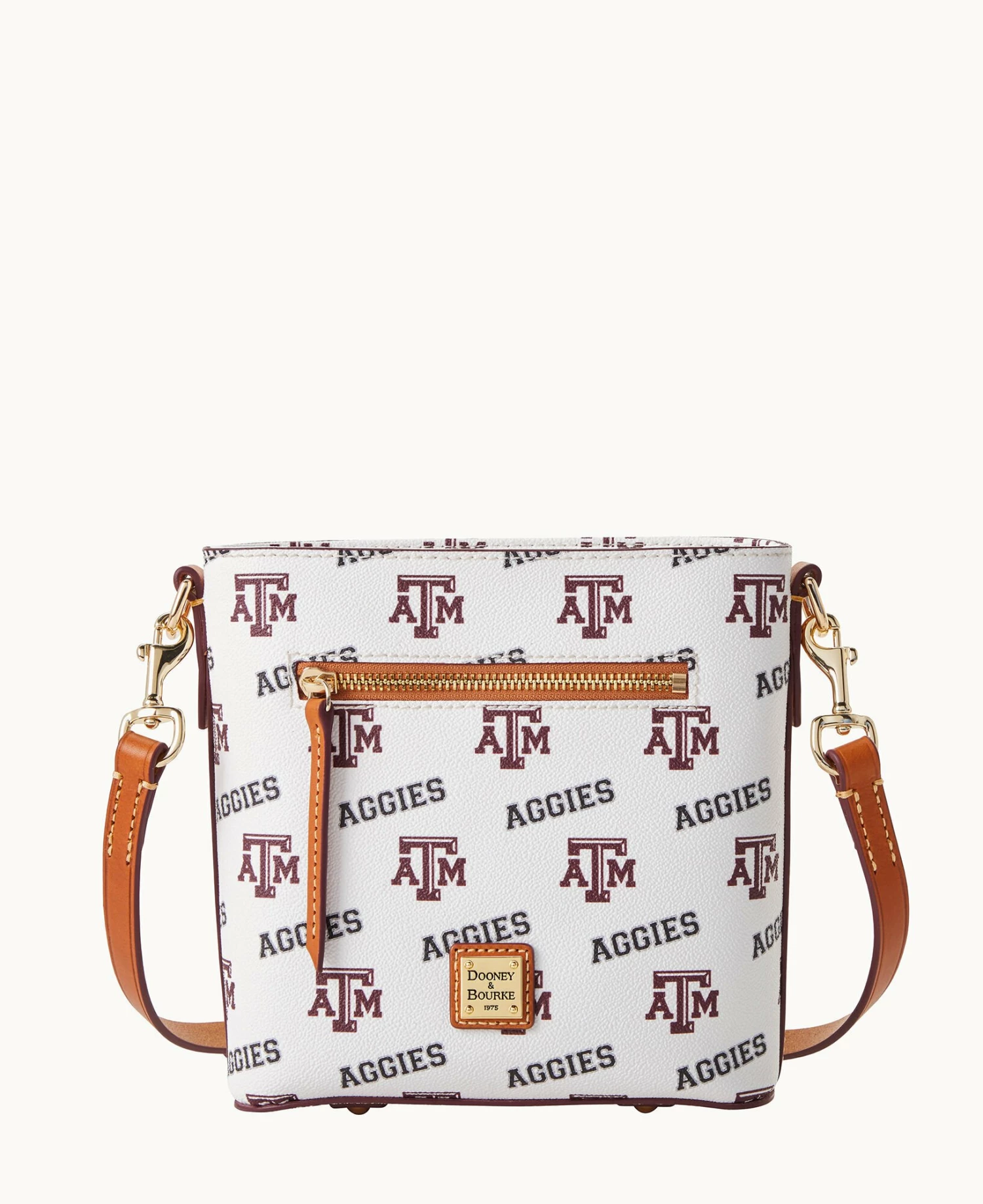 Collegiate Texas Achr(38)M University Small Zip Crossbody TEXAS A&M Collegiate Texas Achr(38)M University Small Zip Crossbody TEXAS A&M -Florentine Shop B1915G AAWHPANATXAM 1