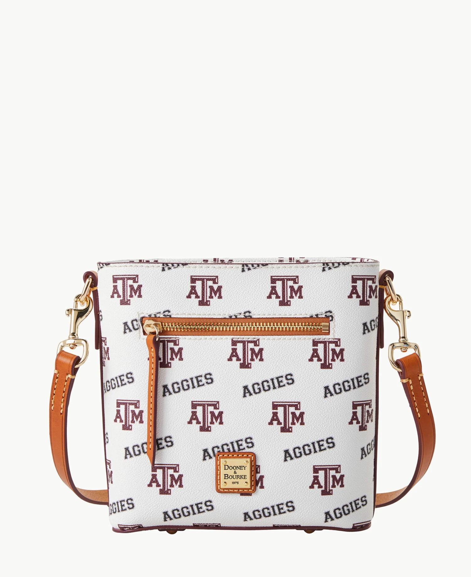 Collegiate Texas Achr(38)M University Small Zip Crossbody TEXAS A&M Collegiate Texas Achr(38)M University Small Zip Crossbody TEXAS A&M -Florentine Shop B1915G AAWHPANATXAM