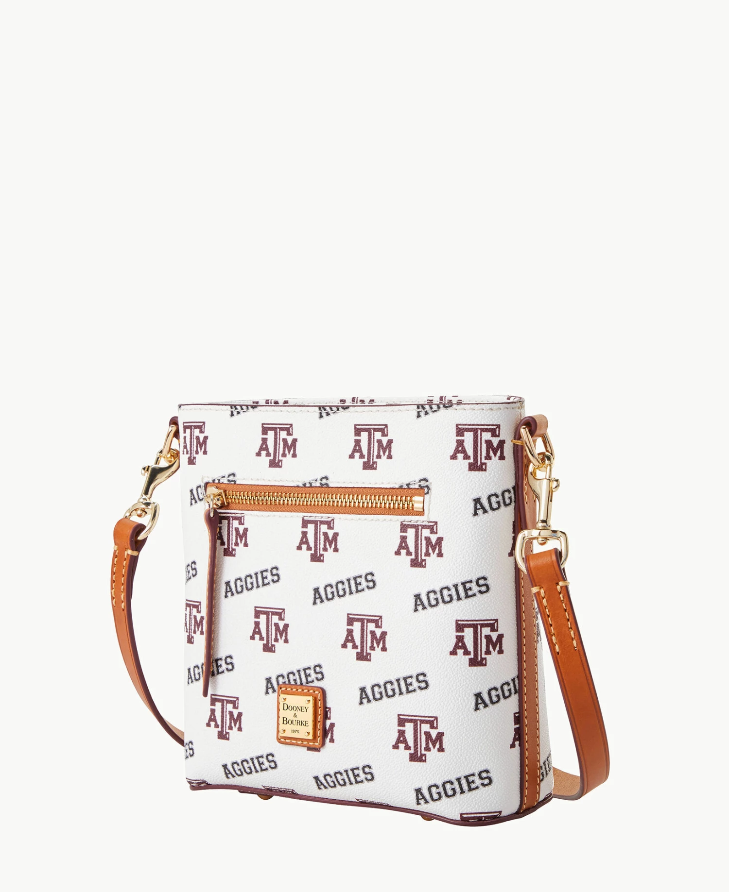 Collegiate Texas Achr(38)M University Small Zip Crossbody TEXAS A&M Collegiate Texas Achr(38)M University Small Zip Crossbody TEXAS A&M -Florentine Shop B1915G AAWHPANATXAM ALT1