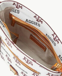 Collegiate Texas Achr(38)M University Small Zip Crossbody TEXAS A&M 2 Collegiate Texas Achr(38)M University Small Zip Crossbody TEXAS A&M -Florentine Shop B1915G AAWHPANATXAM ALT2