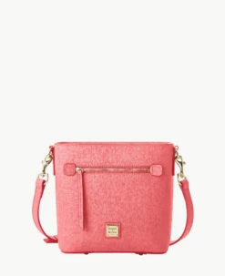 Saffiano Small Zip Crossbody Bubble Gum 14 Saffiano Small Zip Crossbody Bubble Gum -Florentine Shop B1915G SIBZSIBZ0002 2