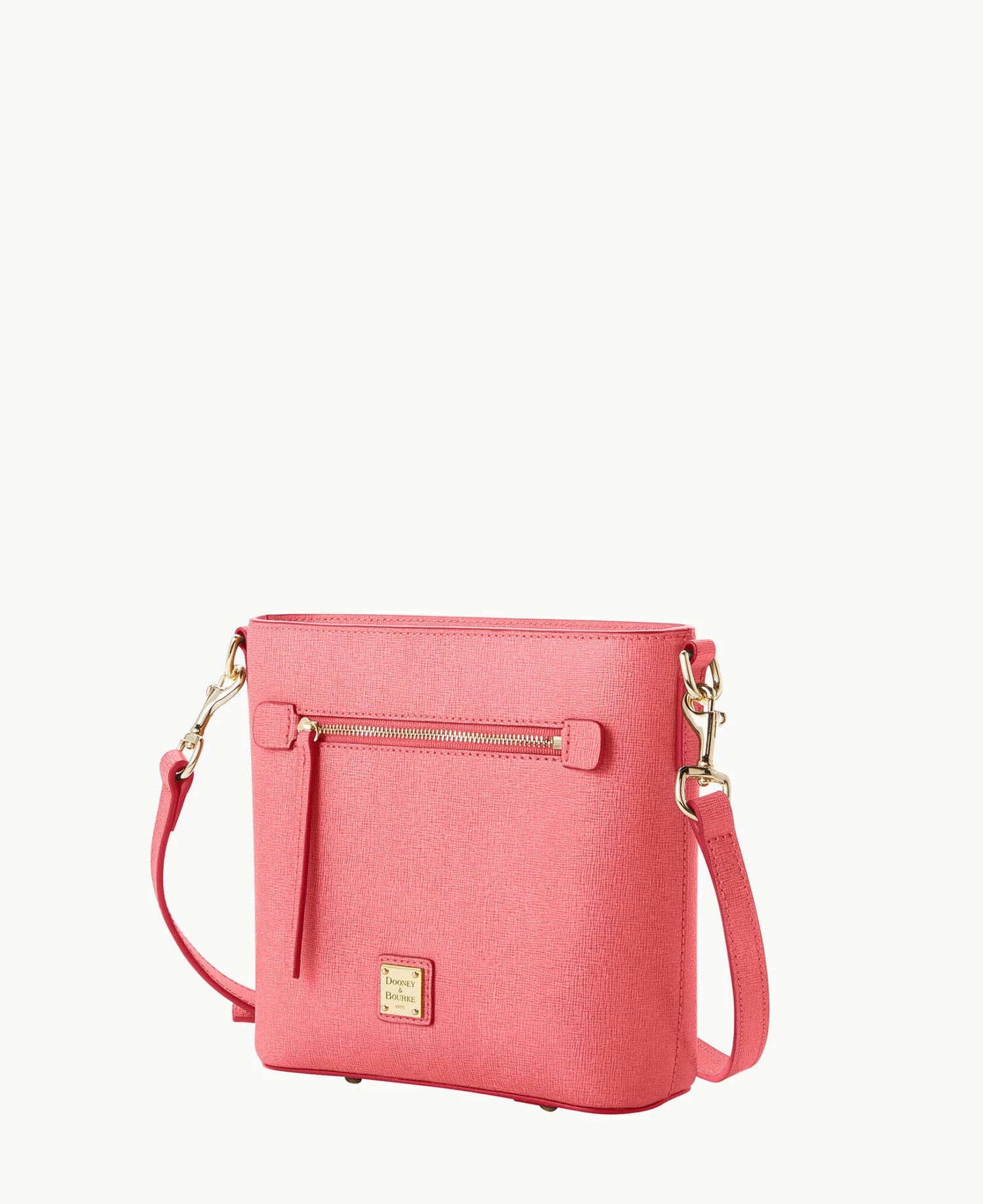 Saffiano Small Zip Crossbody Bubble Gum Saffiano Small Zip Crossbody Bubble Gum -Florentine Shop B1915G SIBZSIBZ0002 ALT1