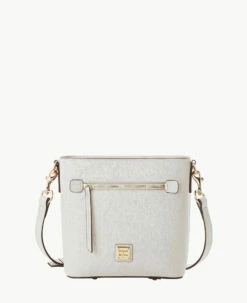 Saffiano Small Zip Crossbody Bubble Gum 15 Saffiano Small Zip Crossbody Bubble Gum -Florentine Shop B1915G SIECSIEC0002