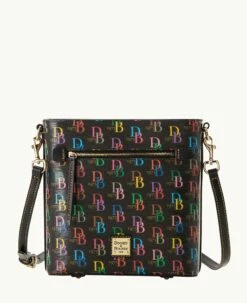 DB75 Multi Zip Crossbody Black 4 DB75 Multi Zip Crossbody Black -Florentine Shop B1920G 5SBLPABL 1