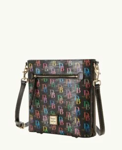 DB75 Multi Zip Crossbody Black 5 DB75 Multi Zip Crossbody Black -Florentine Shop B1920G 5SBLPABL ALT1 1