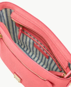 Saffiano Zip Crossbody Bubble Gum 3 Saffiano Zip Crossbody Bubble Gum -Florentine Shop B1920G SIBZSIBZ0002 ALT2
