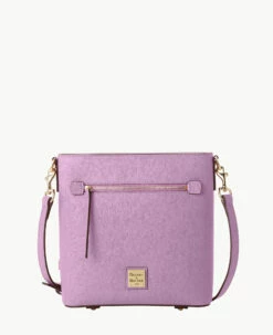 Saffiano Zip Crossbody Bubble Gum 18 Saffiano Zip Crossbody Bubble Gum -Florentine Shop B1920G SILUSILU0002